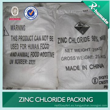 98% de Cloruro de Zinc Min (zncl2)